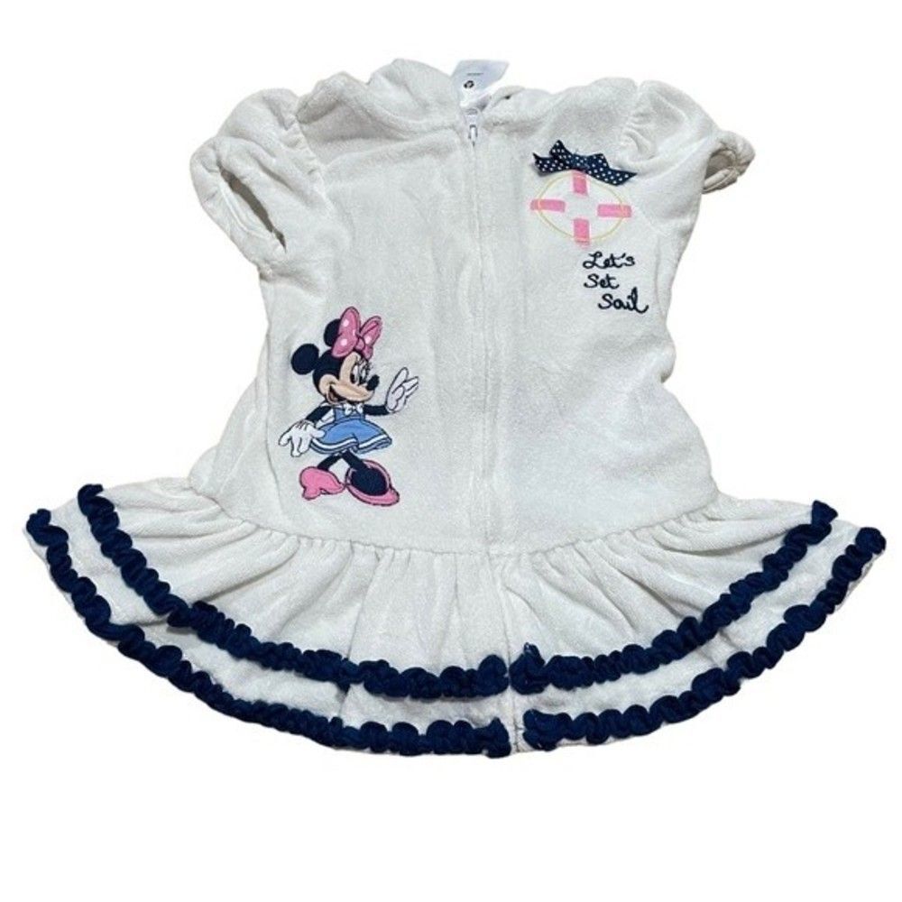 Disney Baby Minnie Mouse Beach Terry Towel Jumper